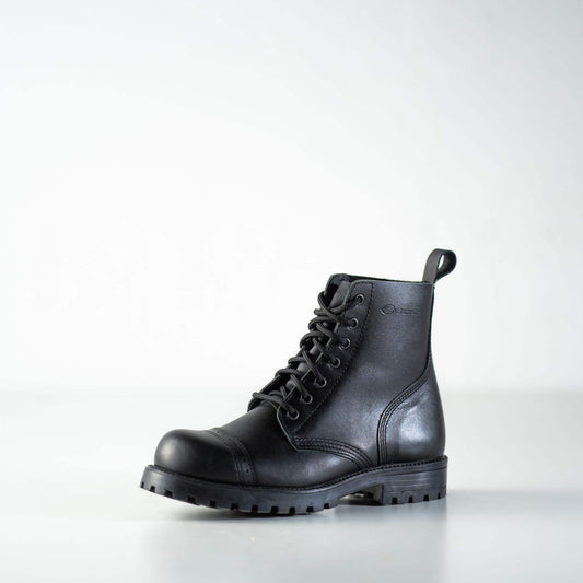 Aviator Boots 517 aka - Schwarz Echtleder - Maciella