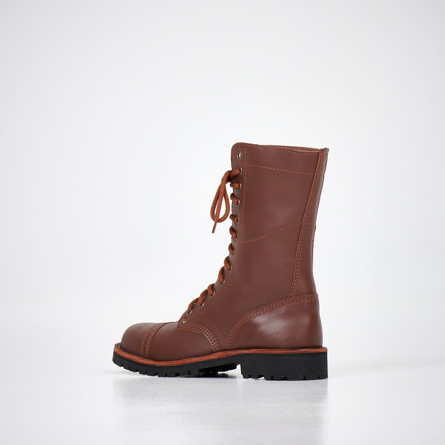 Leder Boots AIPI 2.2 Handmade handgemacht - Braun Cognac - Maciella