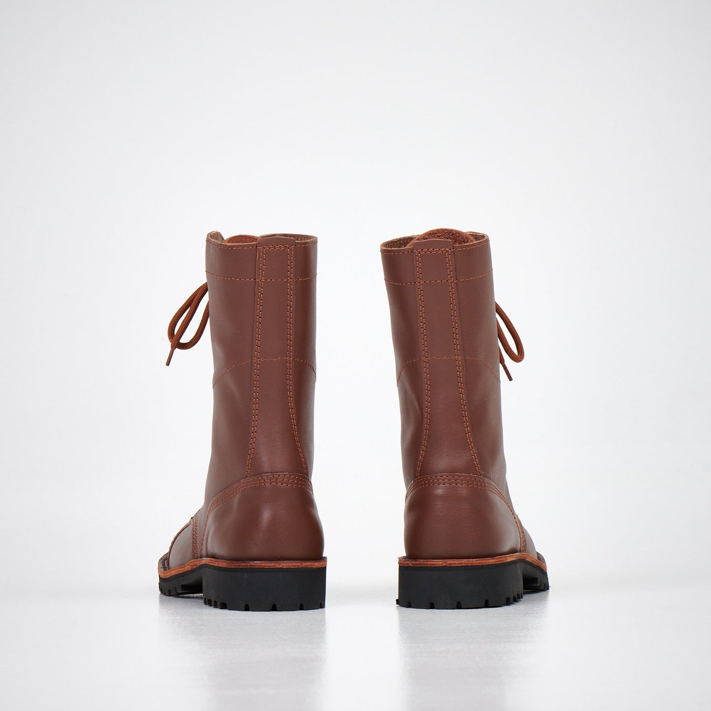 Leder Boots AIPI 2.2 Handmade handgemacht - Braun Cognac - Maciella