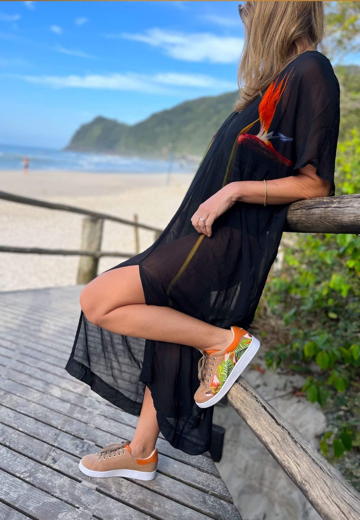 Maciella Mangará Damen - Sneaker mit Stickerei: Verspielte Eleganz für den Alltag - Maciella