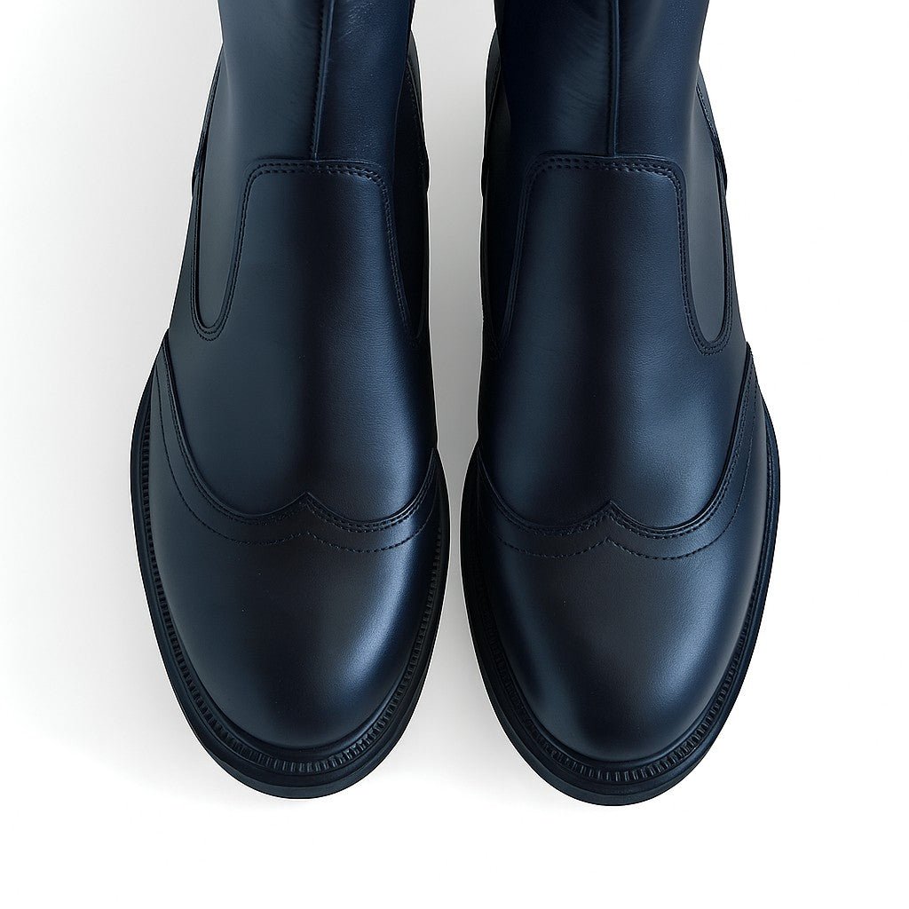 Maciella Nappa Lederstiefel 572 (Schwarz): Eleganz & Winterkomfort - Maciella