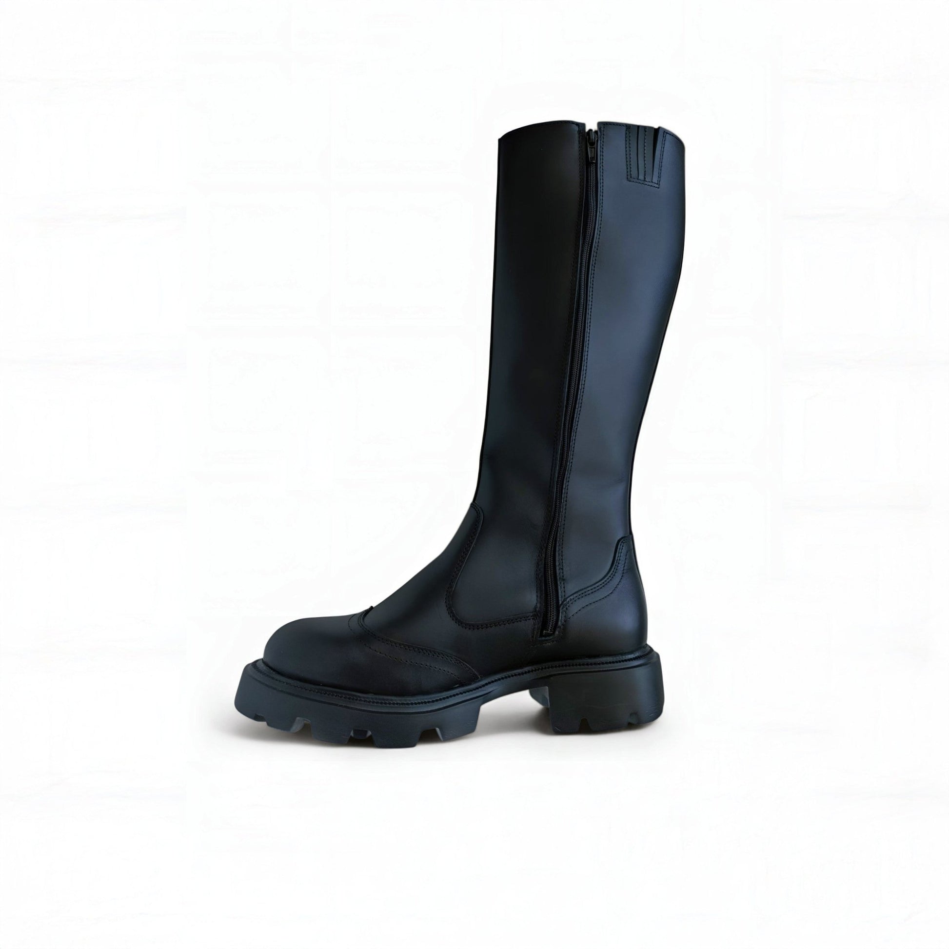 Maciella Nappa Lederstiefel 572 (Schwarz): Eleganz & Winterkomfort - Maciella
