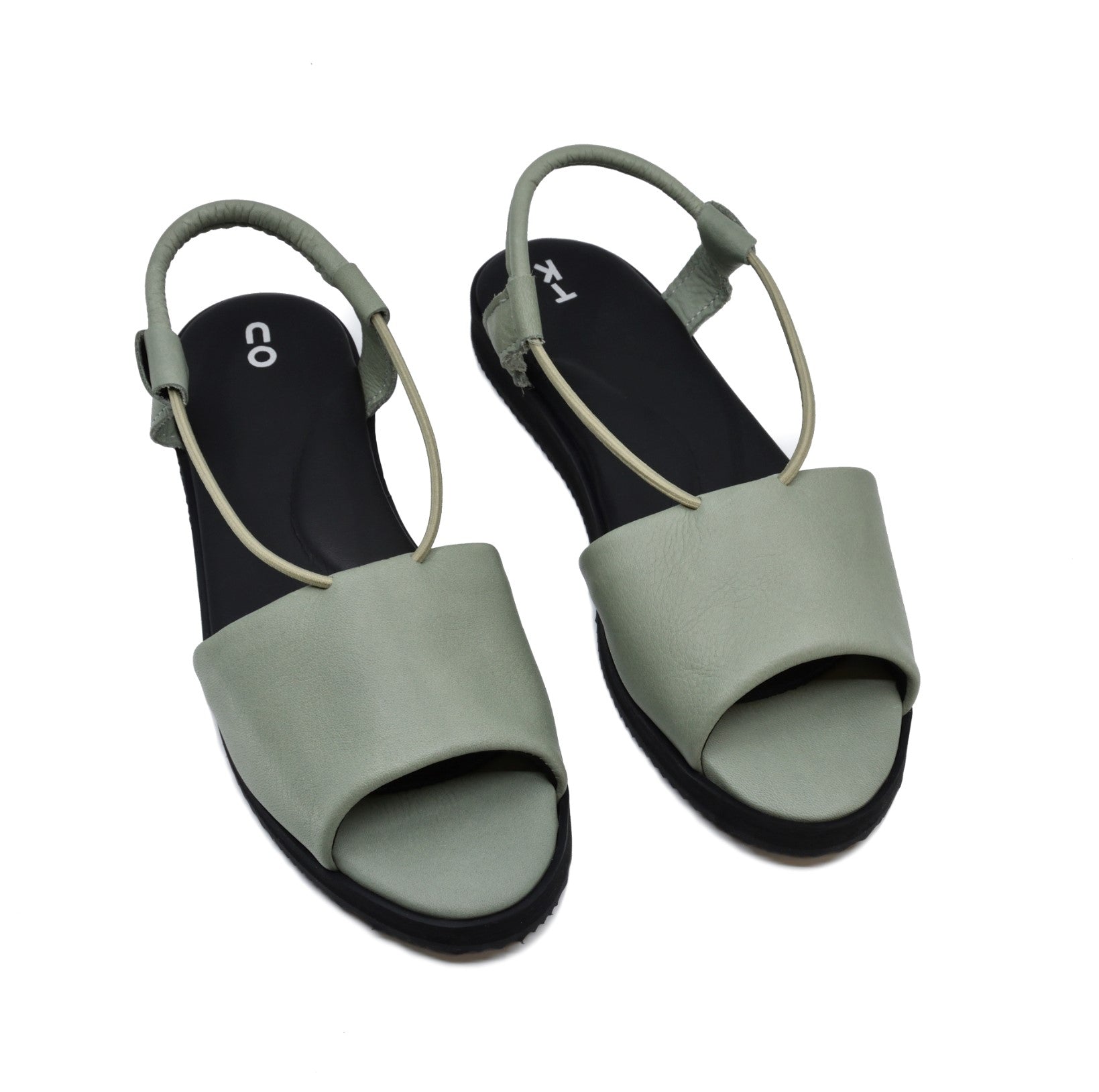 Maciella TOKU Berlin Sandalen in Sage Green: Handgefertigte Eleganz aus Estland – Der Neue Estnische Klassiker - Maciella
