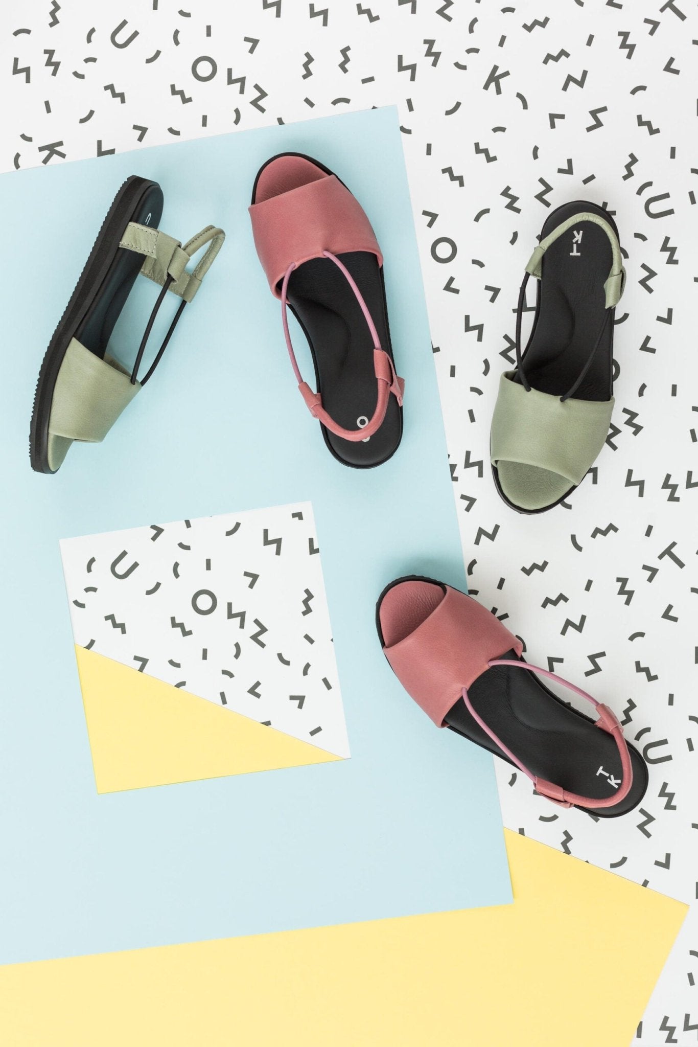 Maciella TOKU Berlin Sandalen in Sage Green: Handgefertigte Eleganz aus Estland – Der Neue Estnische Klassiker - Maciella